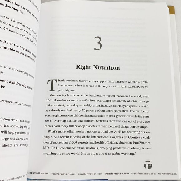 Transformation: The Mindset You Need. The Body You Want. The Life You Deserve. - Picture 4 of 6